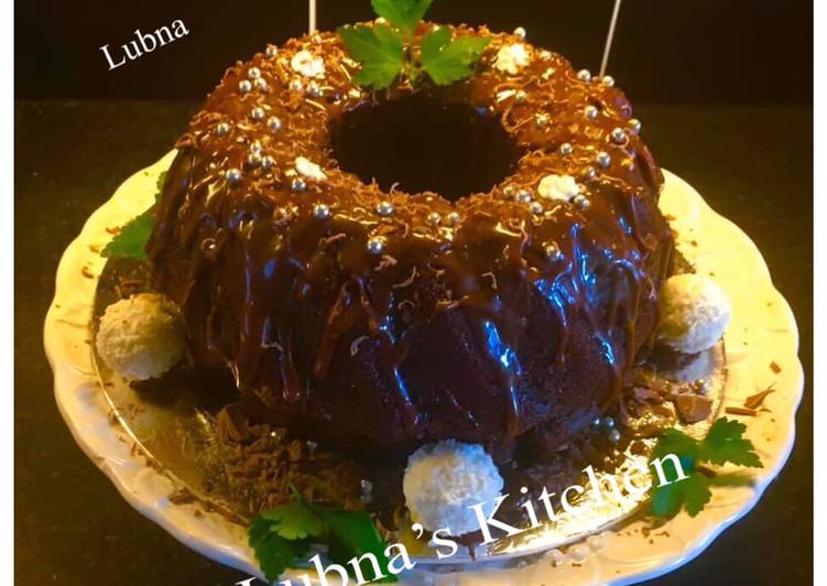 Recipe of Homemade Chocolate bundt cake