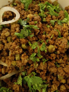 A picture of #Myfamilylabourdaytreat Mutton Kheema(mince).