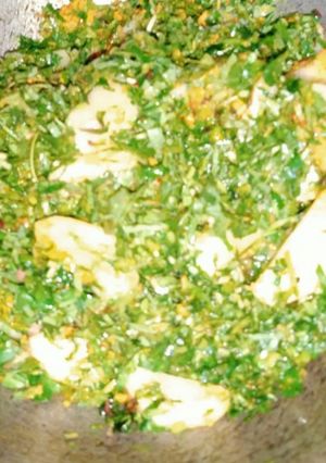 A picture of Aloo methi ki sabji.
