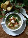 Bakso ayam oatmeal