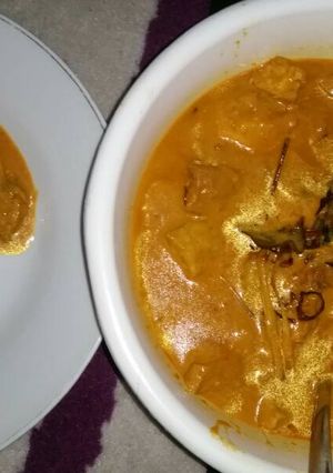 Foto resep Gulai ayam pedas nampol