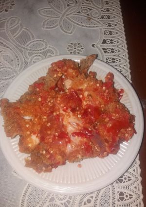 Foto resep Ayam geprek ala bunda azmi