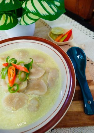 Foto resep Celimpungan (Pempek Kuah Santan Gurih)