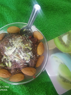 चीकू अंजीर फ्रूट हलवा (Chikoo anjeer fruit halwa recipe in hindi) रेसिपी मुख्य फोटो