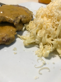 Una foto de Costeletas de cerdo a la mostaza