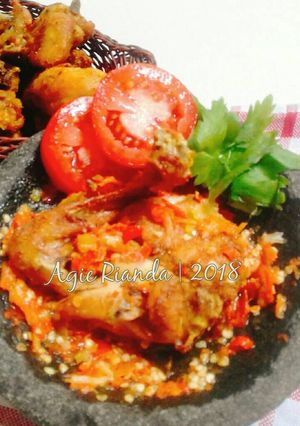 Foto resep Ayam penyet tlenjengan