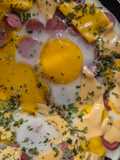 Poêlée d'œufs au plat 