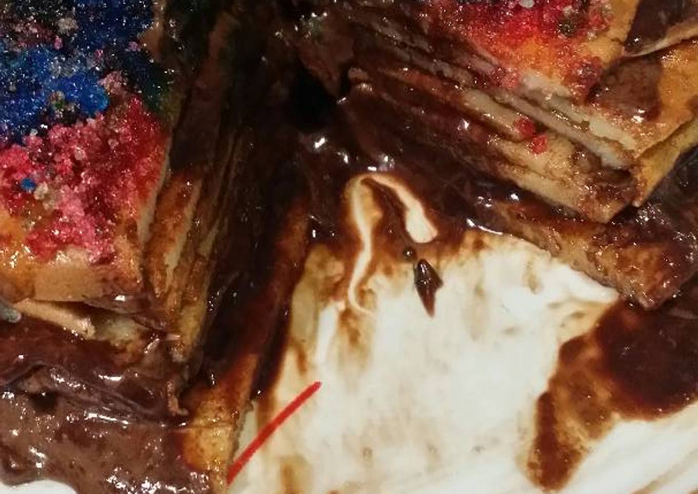 Tarta de tortitas