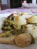 Orecchiette con Broccoli Neri e Baccalà