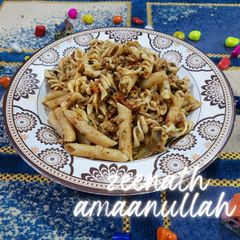 A picture of Chicken Mince Pasta With Veggies.