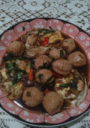Foto resep Telur Baso Lada Hitam