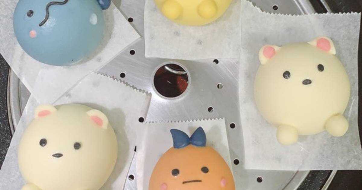 角落生物造型饅頭食譜與作法by Christine Lin Cookpad