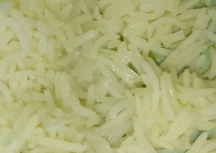 Rice in microwave