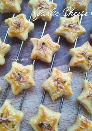 Foto resep Garlic Cheese Cookies