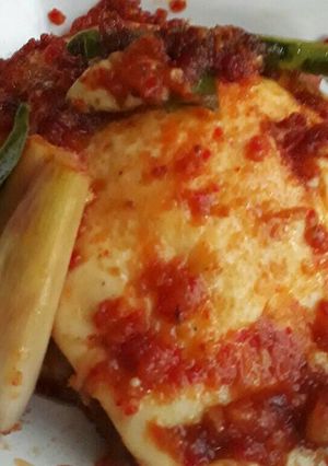 Foto resep Telor Ceplok Balado