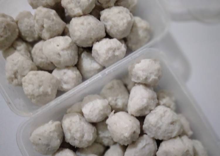 Cara Membuat Bakso ikan Sederhana