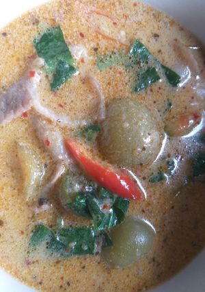 รูปของ แกงหมูมะเขือเทศดิบ