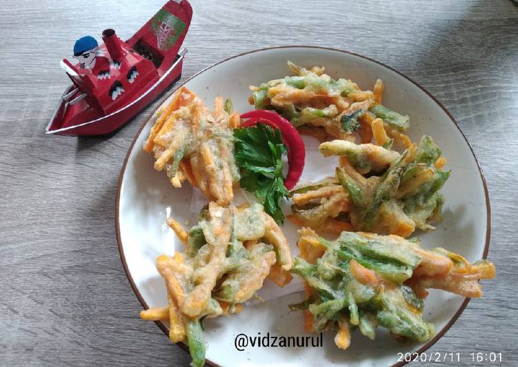 Bahan Kakiage mini | Resep Membuat Kakiage mini Yang Mudah Dan Praktis