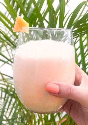 Una foto de Licuado de Melón 🌞🧡