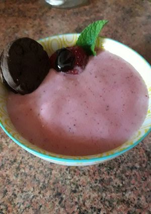 Una foto de Helado de fruta natural