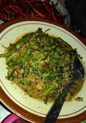 Foto resep Urab Kangkung Pedas