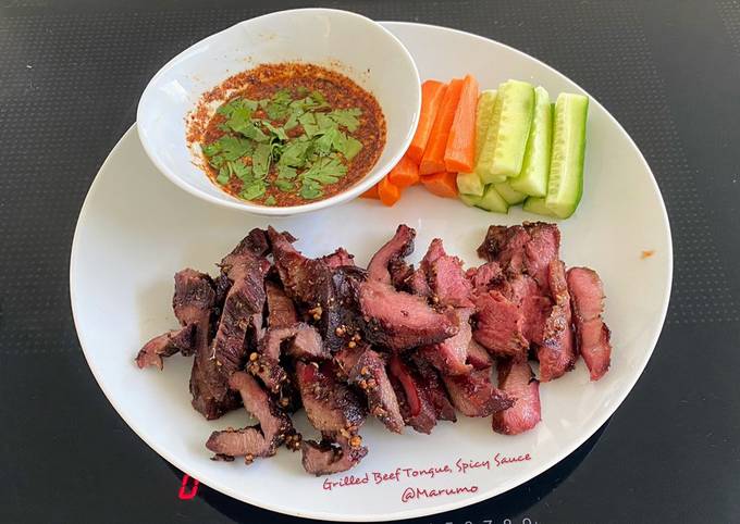 Slow Cooked Spicy Beef Tongue