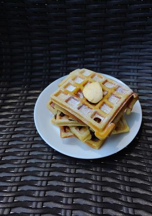 Foto resep Keto waffle flourless