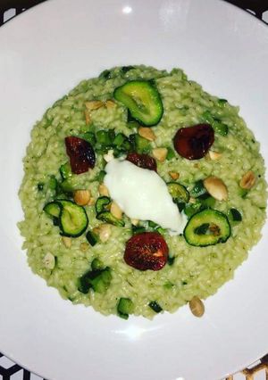 Foto di Risotto con le zucchine