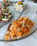 Салат з морквою по-корейськи, нутом та арахісом 🥗