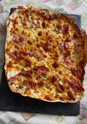 Una foto de Pizza de Espelta