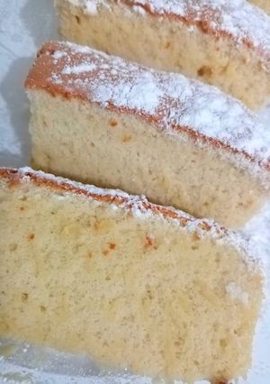 O poză a rețetei Checul japonez Castella.