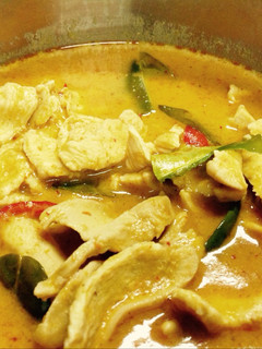 A picture of Quick Chicken Panang Curry.