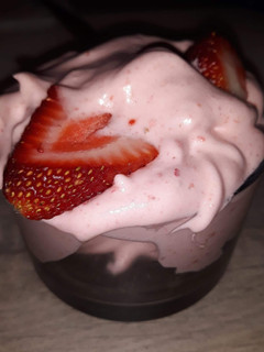 Una foto de Espuma de fruta Thermomix