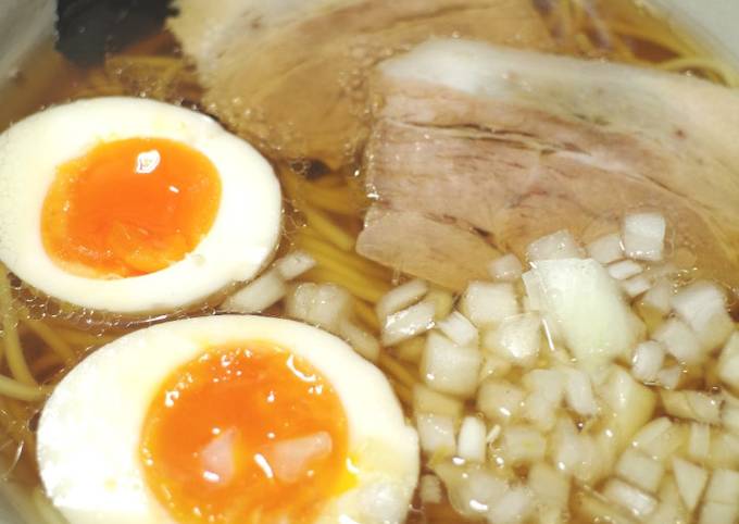 Recipe of Perfect Simple self-made soup Ramen (What&#39;s  Ramen made of?)