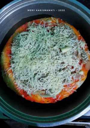 Foto resep Pizza Teflon Homemade Mudah Anti Gosong No Oven