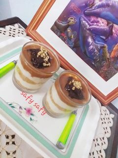 صورة لوصفة تشيز كيك كاسات(بالنوتيلا)