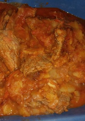 Una foto de Bifes a la criolla