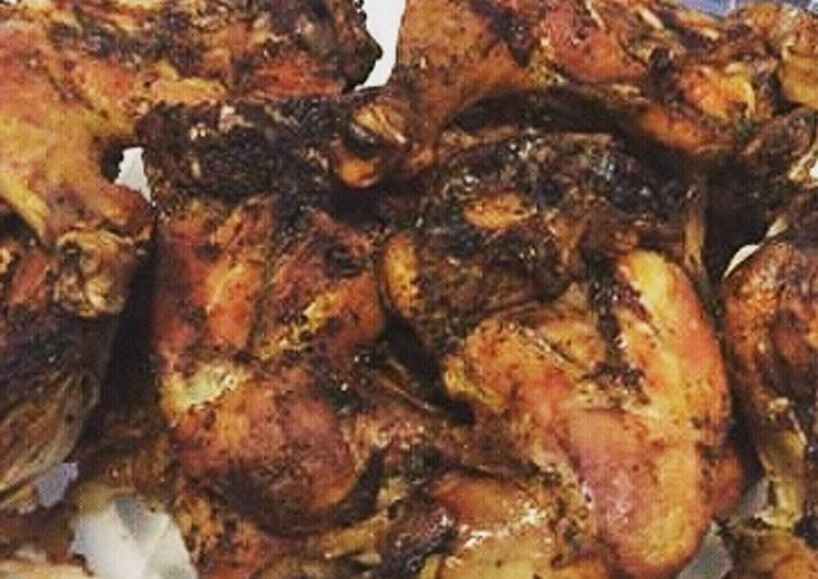 Recipe of Quick Smokey peppered Grilled Chicken