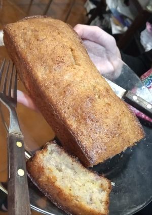 Una foto de Budín de banana
