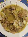 Chirlas o almejas en salsa