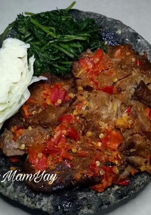 Foto resep Penyet Empal Daging