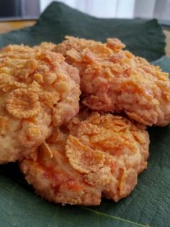 Foto resep Cornflakes Cheese Cookies