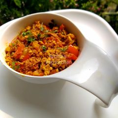 A picture of Paneer Bhurji.