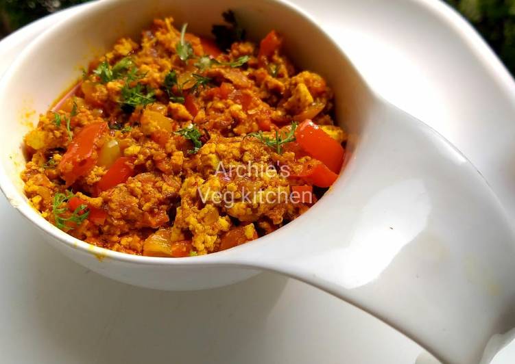 Recipe of 🔹Paneer Bhurji in 12 Minutes for Young Wife