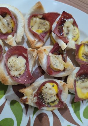 Foto resep Roti tawar panggang kriuk