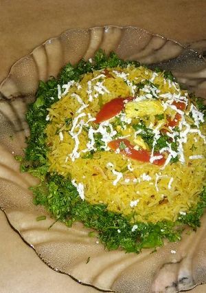 A picture of Veg.biryani.