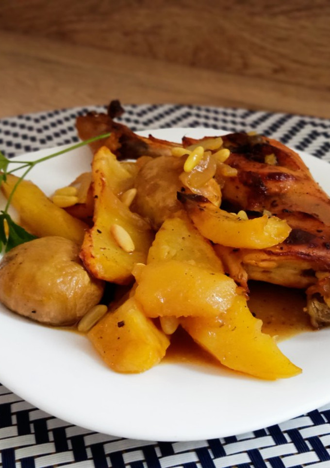 Una foto de Rustidera de pollo (a la manera de mamá)