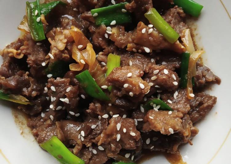 Cara Memasak Cepat Beef Teriyaki ala Hokb*n Enak Bergizi