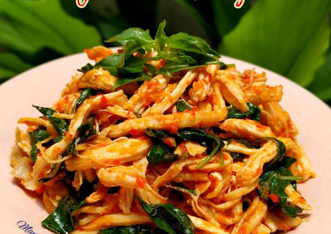 Ayam Suwir Kemangi Pedas
