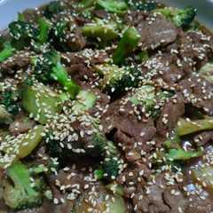 รูปของ Broccoli Beef Stir Fry
